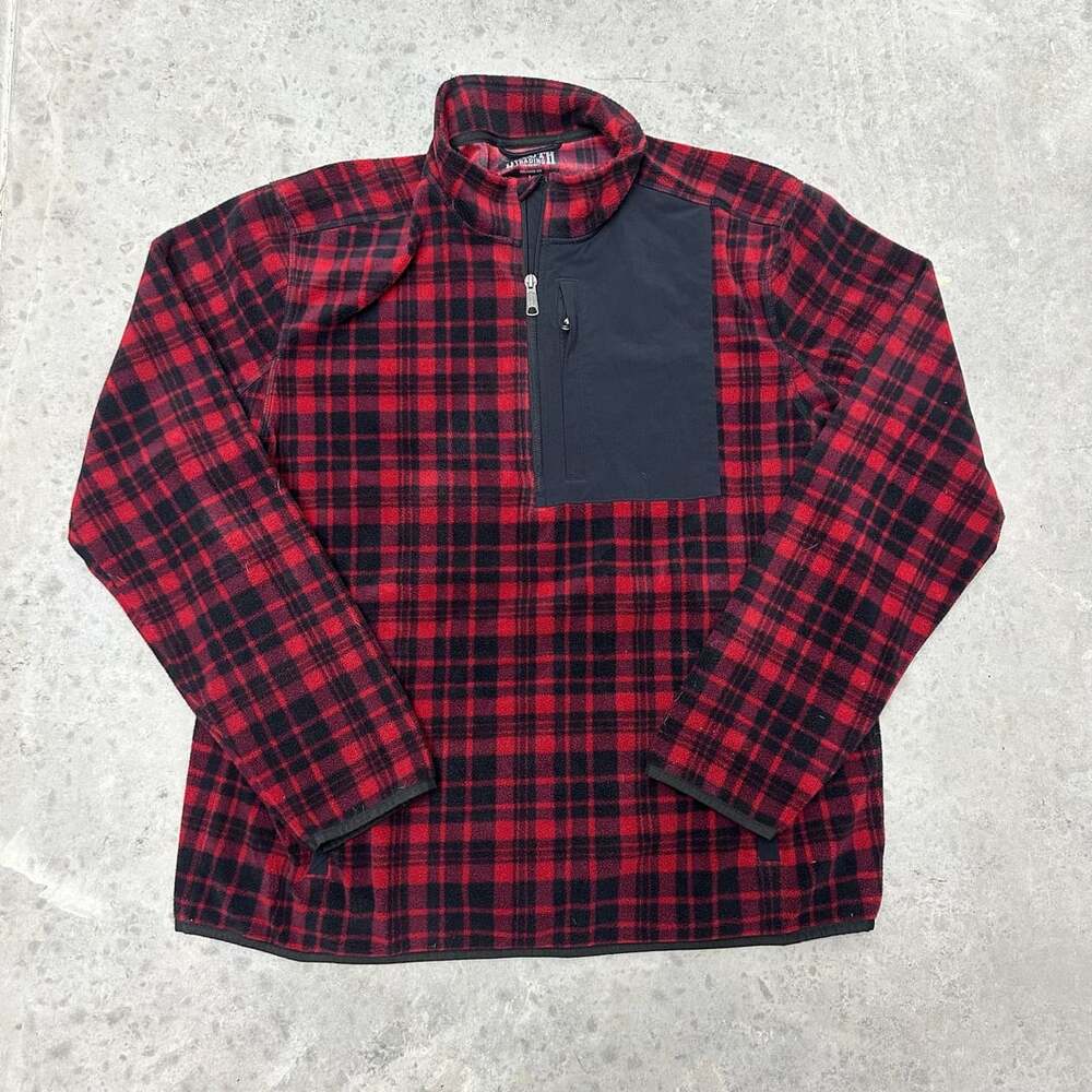 Duluth Trading Co Fleece 1/4 Zip Pullover - Large